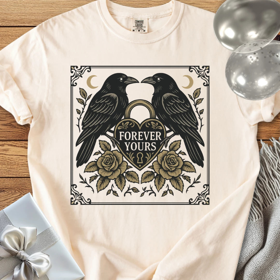 Forever Yours - Premium Gothic Wedding T-Shirt