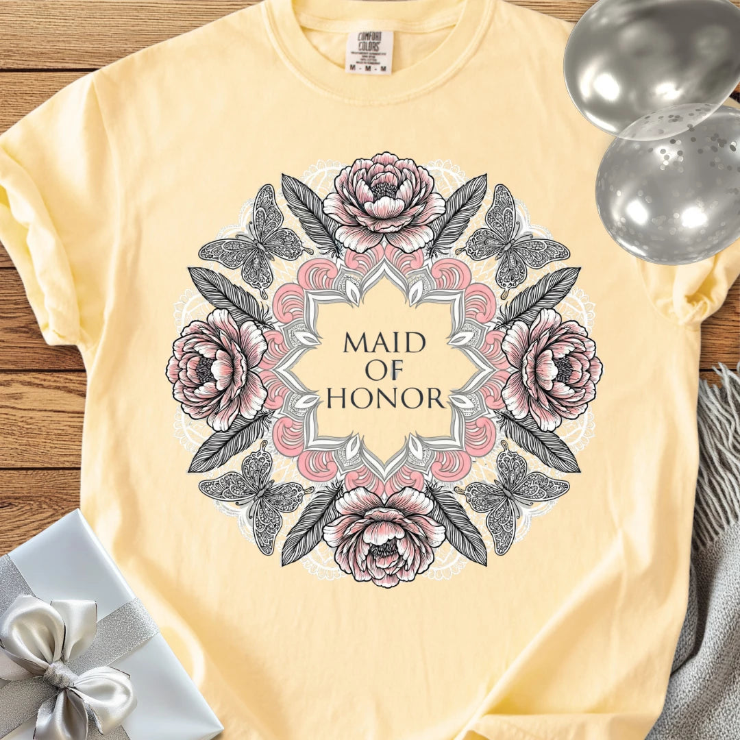 Maid of Honor - Premium Bridal Party T-Shirt