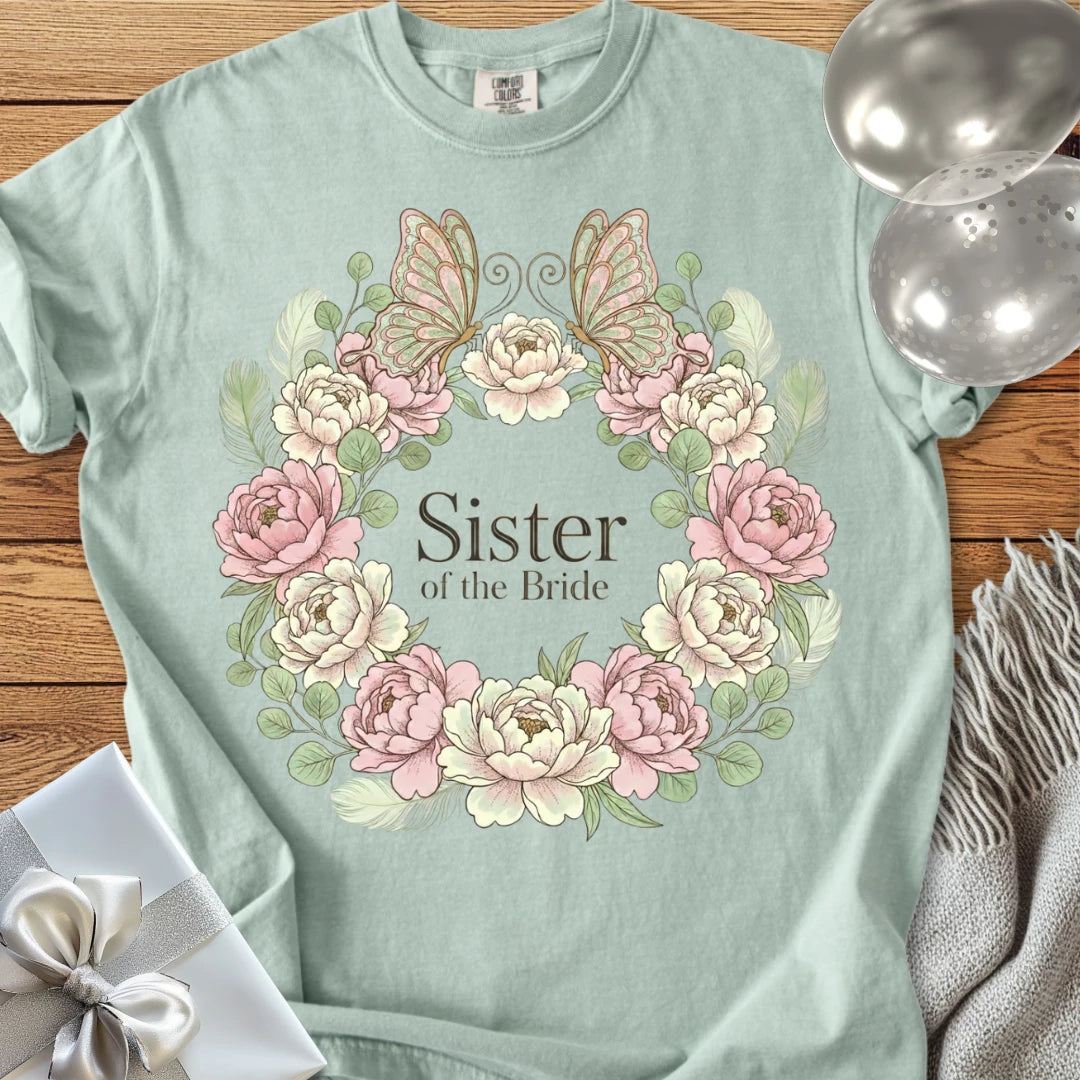 Sister of the Bride - Premium Bridal Party T-Shirt