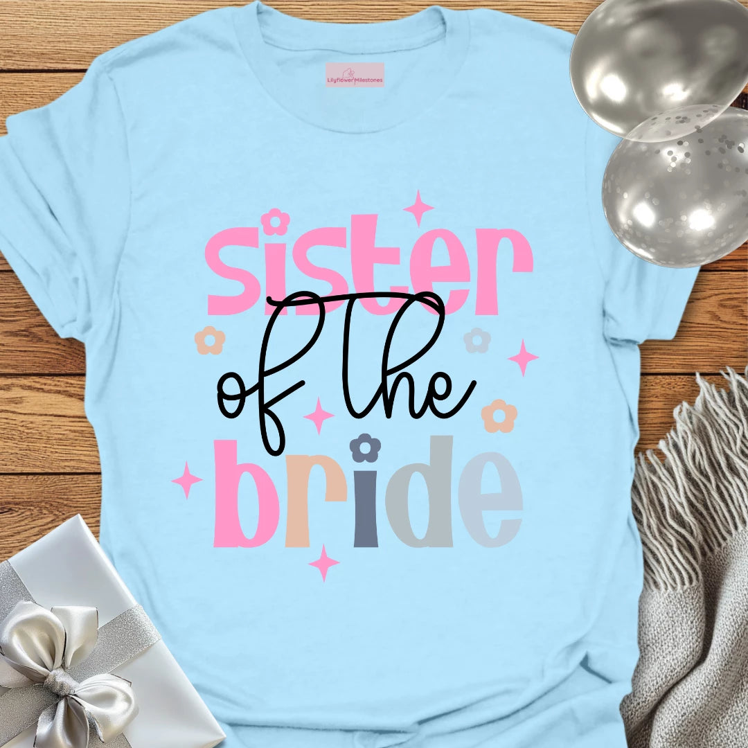 Sister of the Bride Wedding T-Shirt