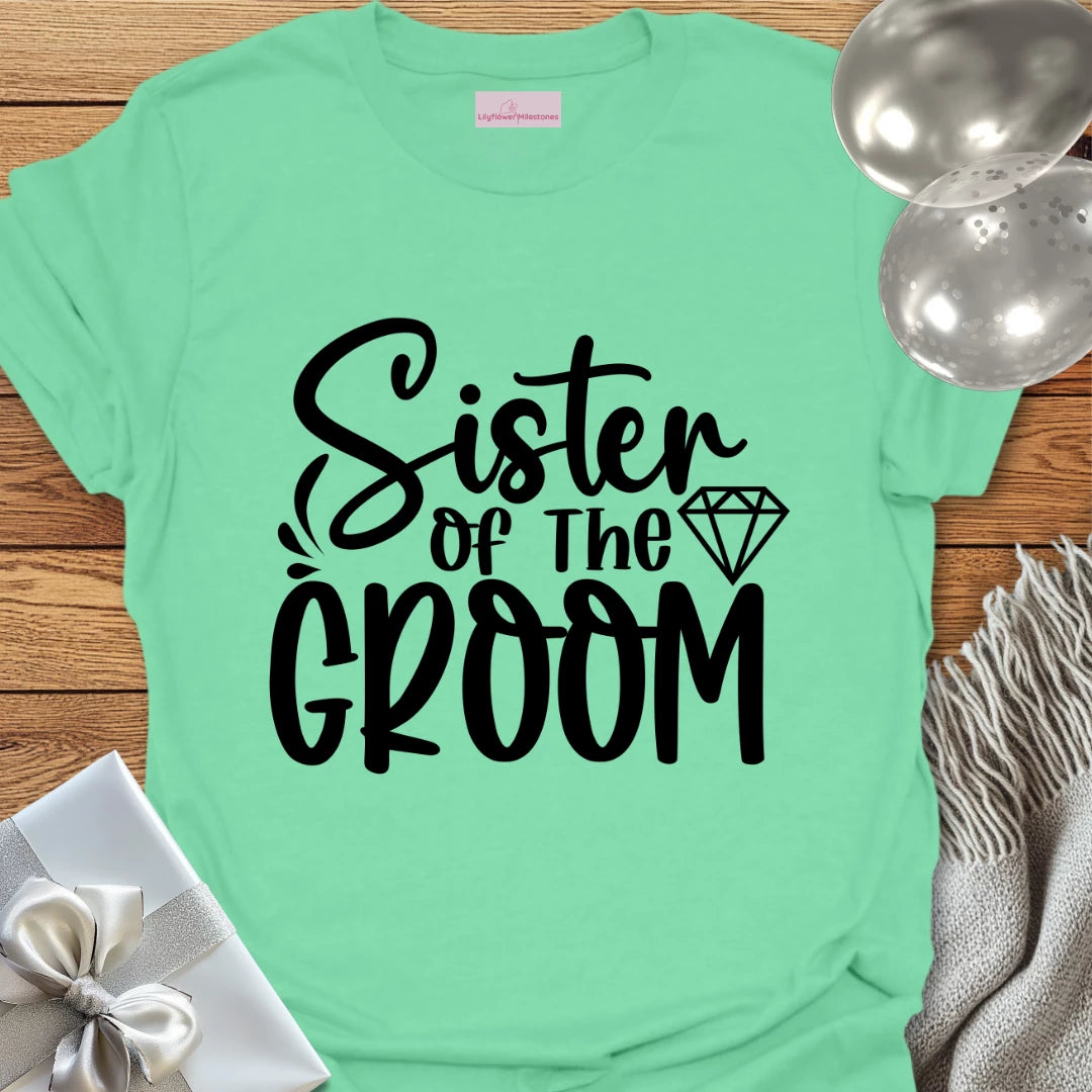 Sister of the Groom T-Shirt