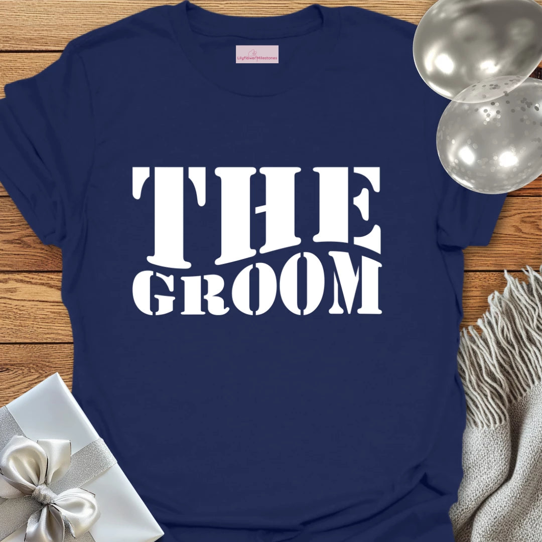 The Groom T-Shirt (Retro)