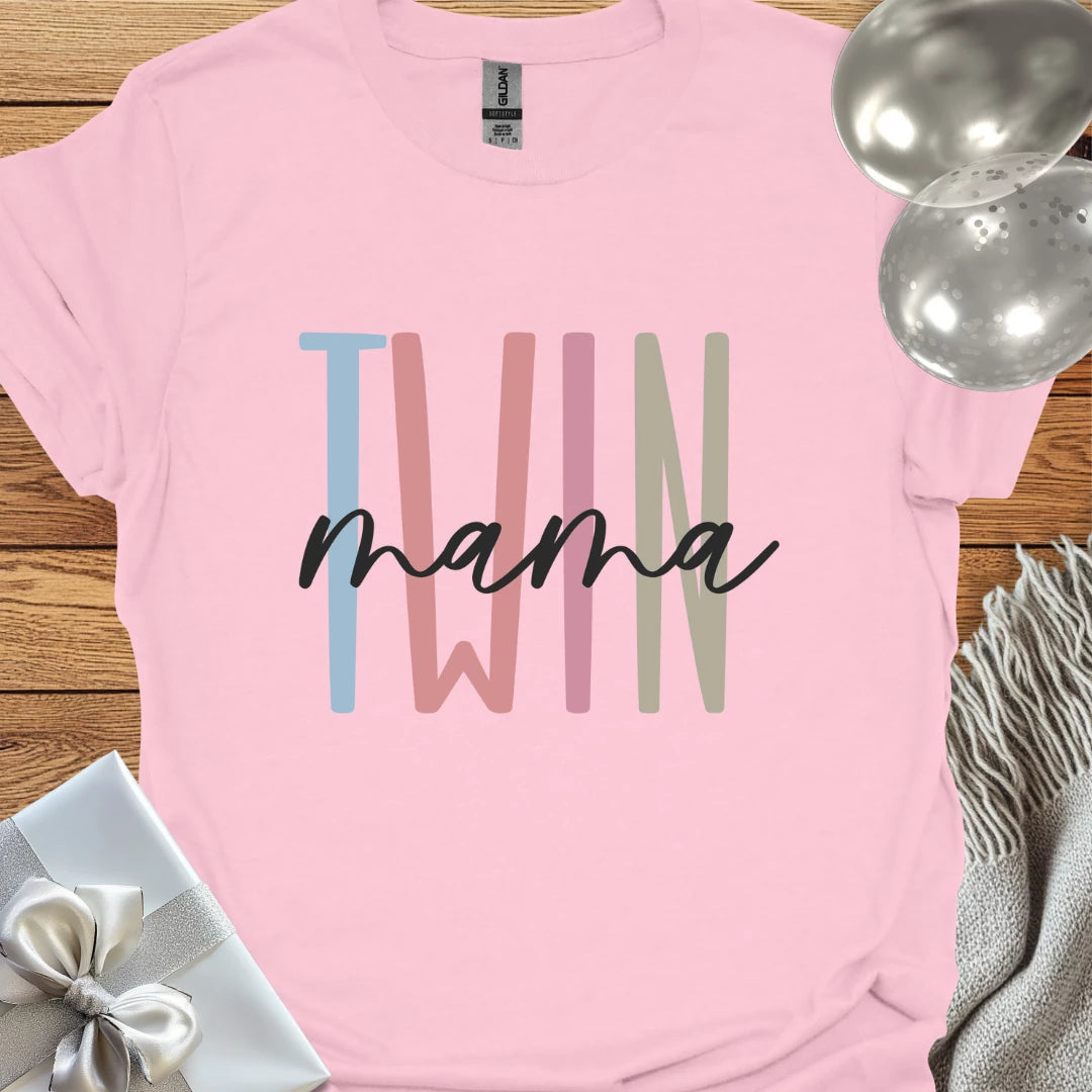 Twin Mama - Pregnancy T-Shirt