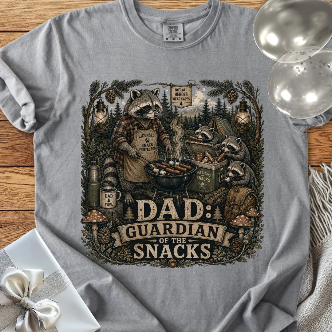 Dad, Guardian of Snacks - Premium Parenting T-Shirt