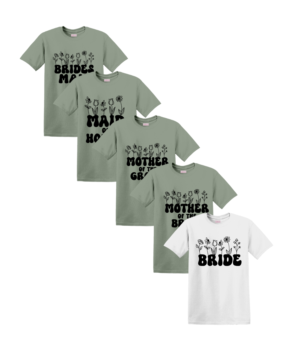 Custom 5 T-Shirt Bundle