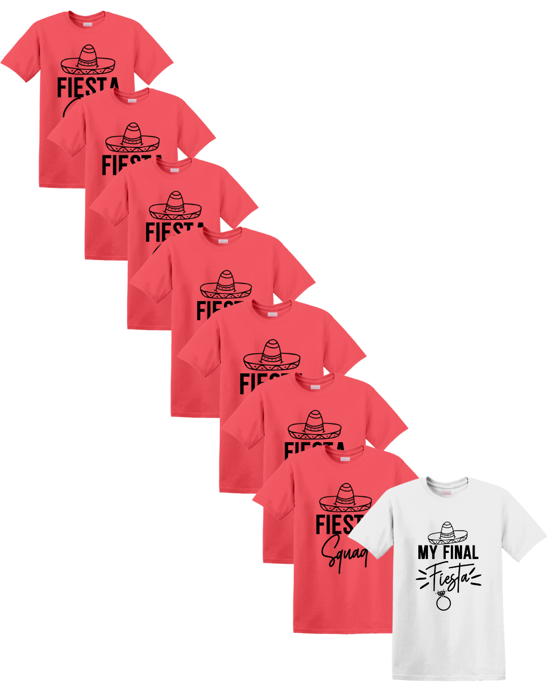 Custom 8 T-Shirt Bundle