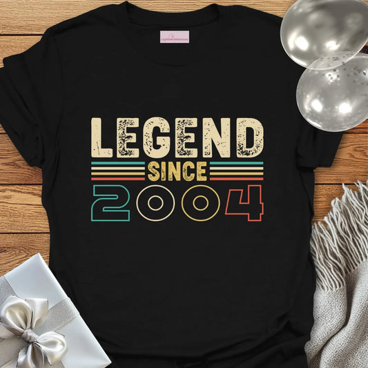 Legend Since 2004 - 21st Birthday T-Shirt
