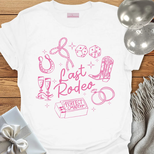 Last Rodeo - Bachelorette Party T-Shirt