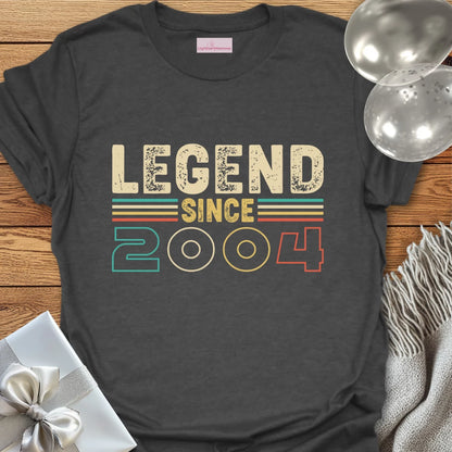 Legend Since 2004 - 21st Birthday T-Shirt