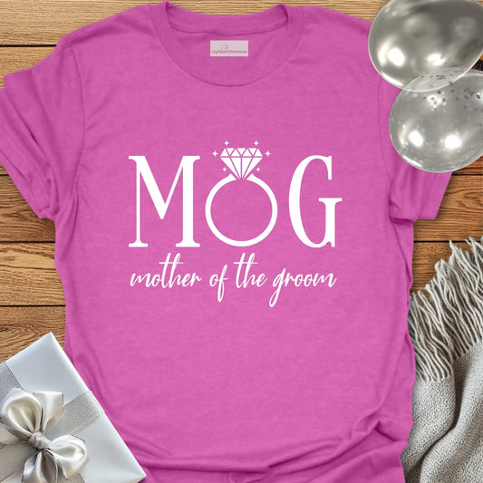 MOG, Mother of the Groom - Wedding T-Shirt