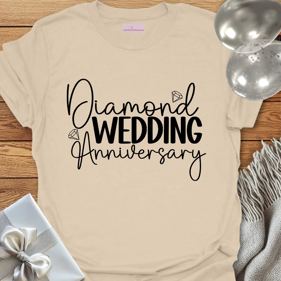 Diamond Wedding Anniversary - 60th Wedding Anniversary T-Shirt