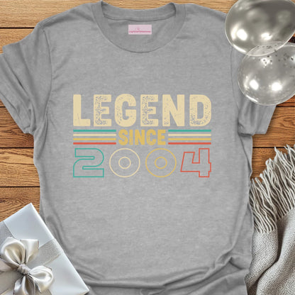 Legend Since 2004 - 21st Birthday T-Shirt