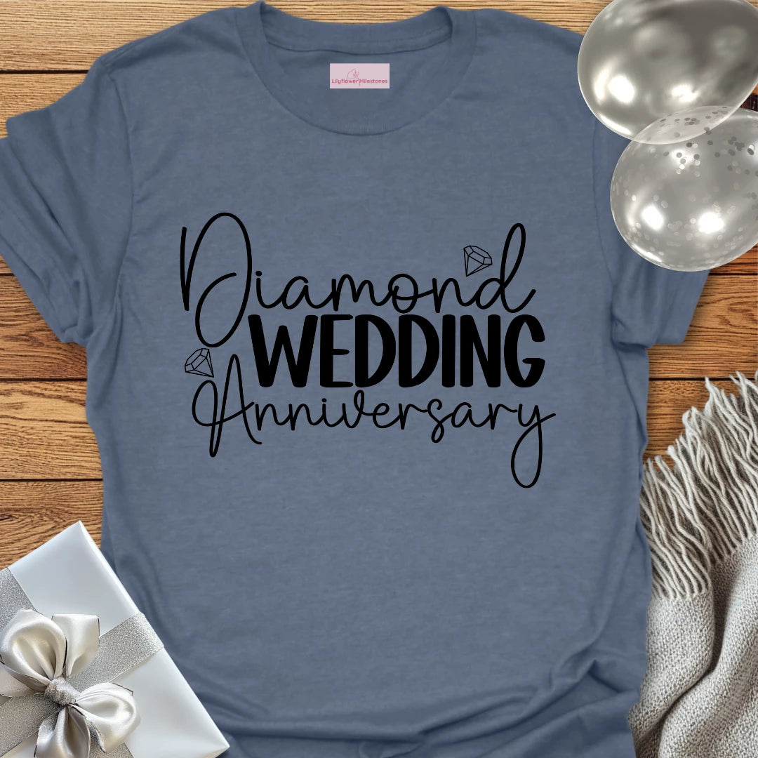 Diamond Wedding Anniversary - 60th Wedding Anniversary T-Shirt