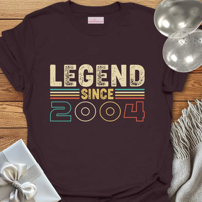 Legend Since 2004 - 21st Birthday T-Shirt