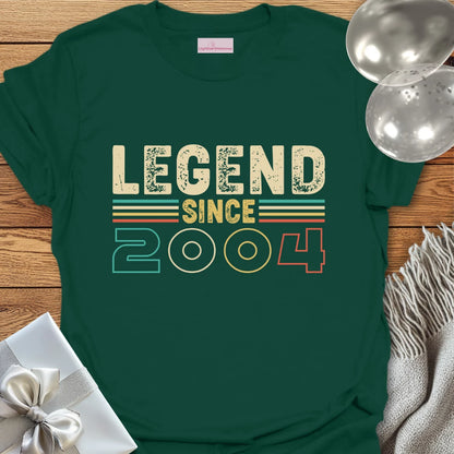Legend Since 2004 - 21st Birthday T-Shirt