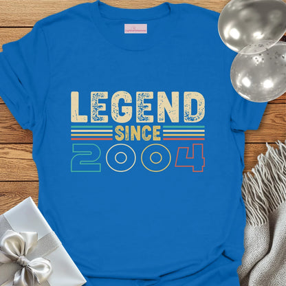 Legend Since 2004 - 21st Birthday T-Shirt