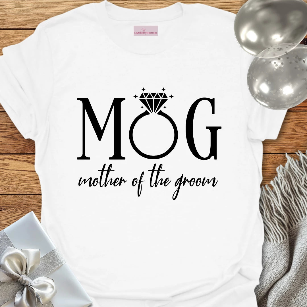 MOG, Mother of the Groom - Wedding T-Shirt