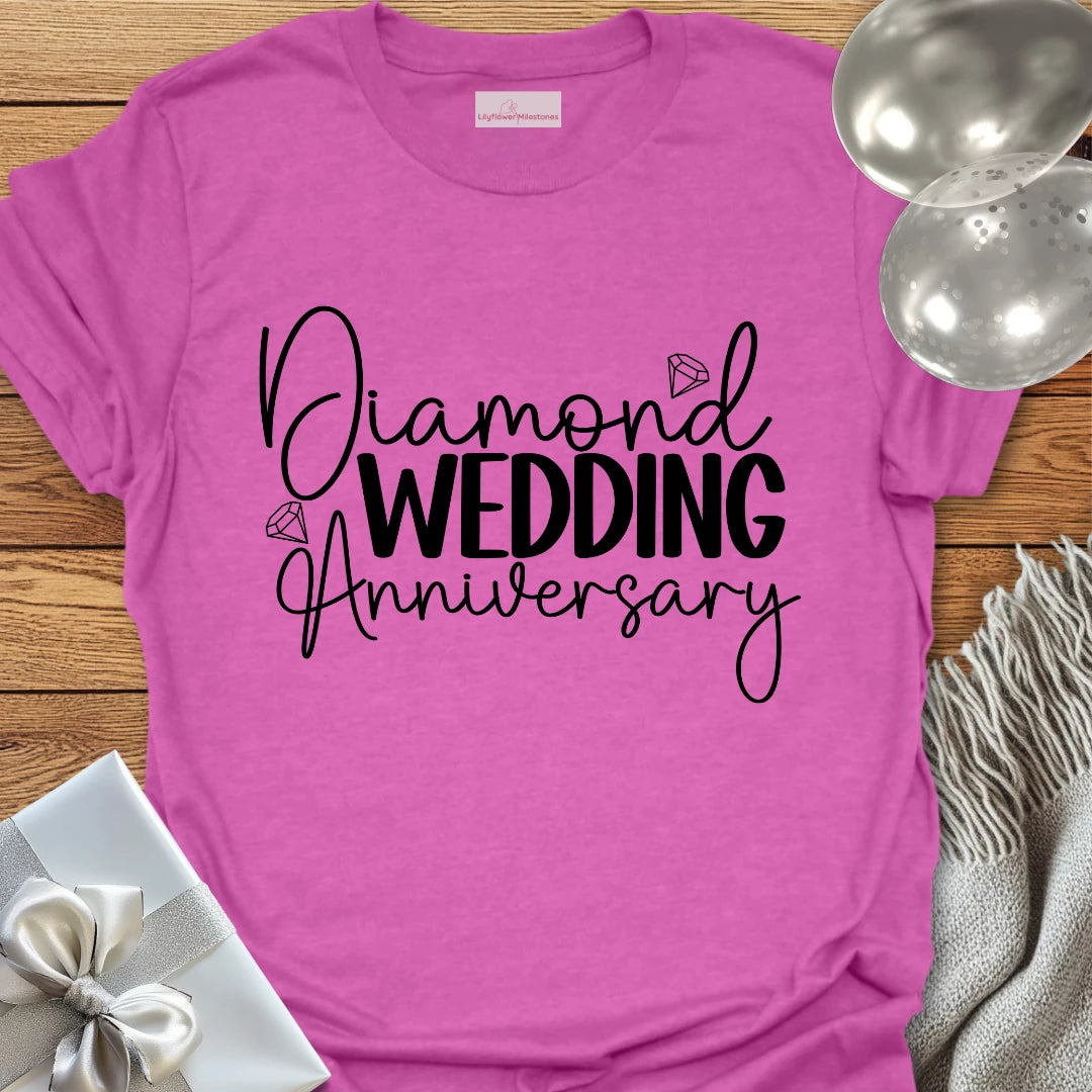 Diamond Wedding Anniversary - 60th Wedding Anniversary T-Shirt