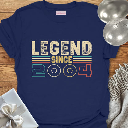 Legend Since 2004 - 21st Birthday T-Shirt