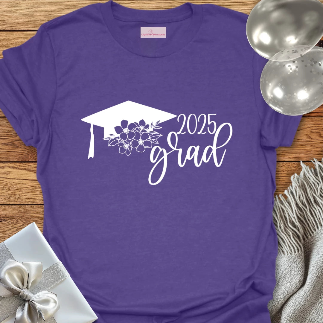 2025 Grad Floral T-Shirt