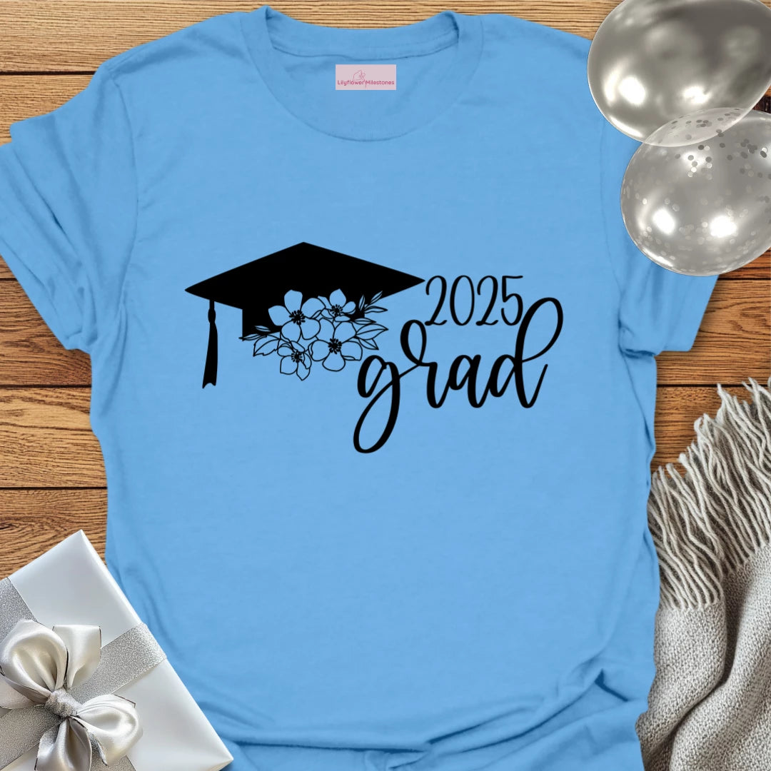 2025 Grad Floral T-Shirt