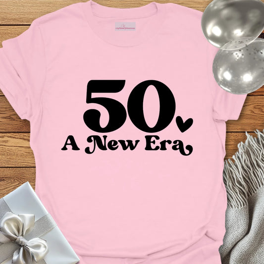 Fifty, A New Era - 50th Birthday T-Shirt