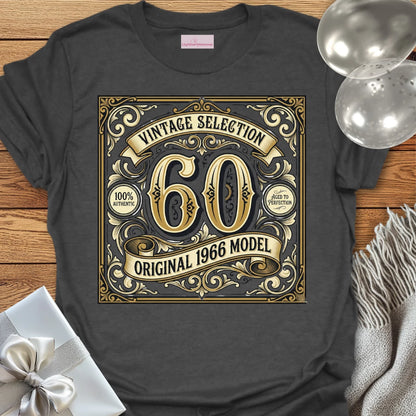 60 Vintage Selection, Original 1966 Model  - 60th Birthday T-Shirt