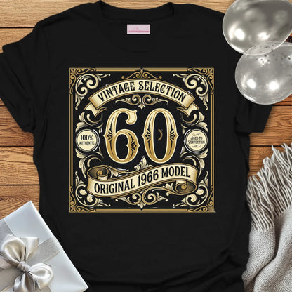 60 Vintage Selection, Original 1966 Model  - 60th Birthday T-Shirt