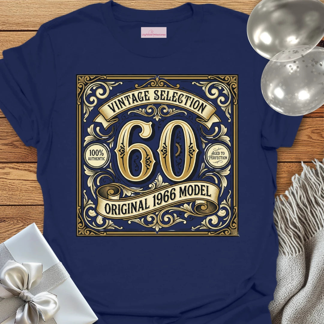 60 Vintage Selection, Original 1966 Model  - 60th Birthday T-Shirt