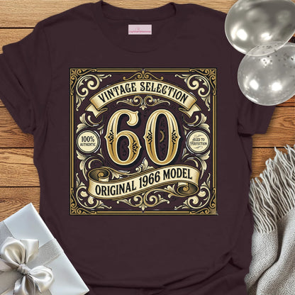 60 Vintage Selection, Original 1966 Model  - 60th Birthday T-Shirt