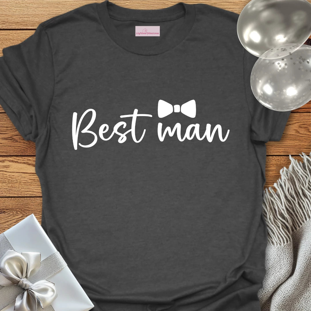 Best Man (bow tie) T-Shirt