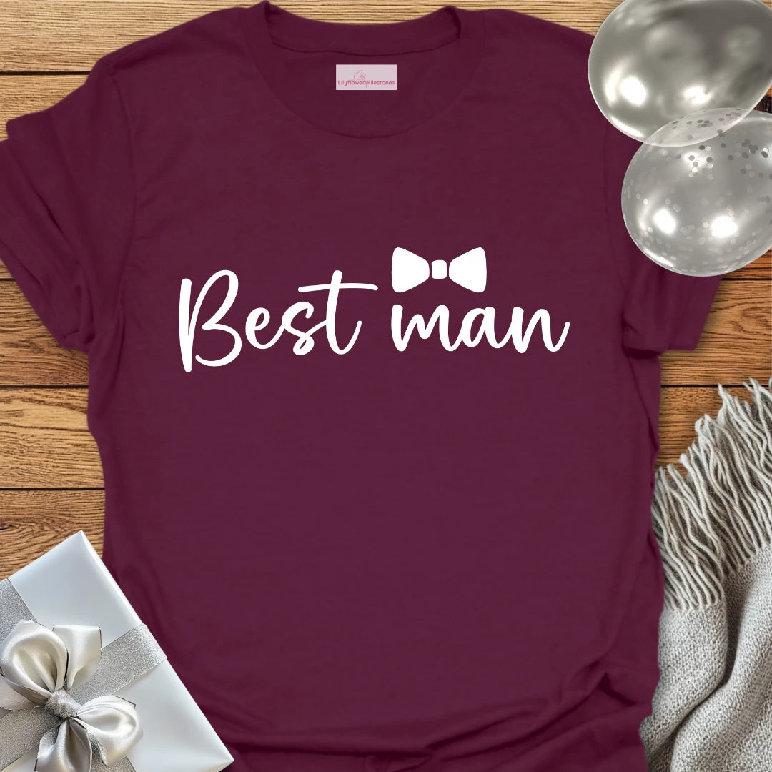 Best Man (bow tie) T-Shirt