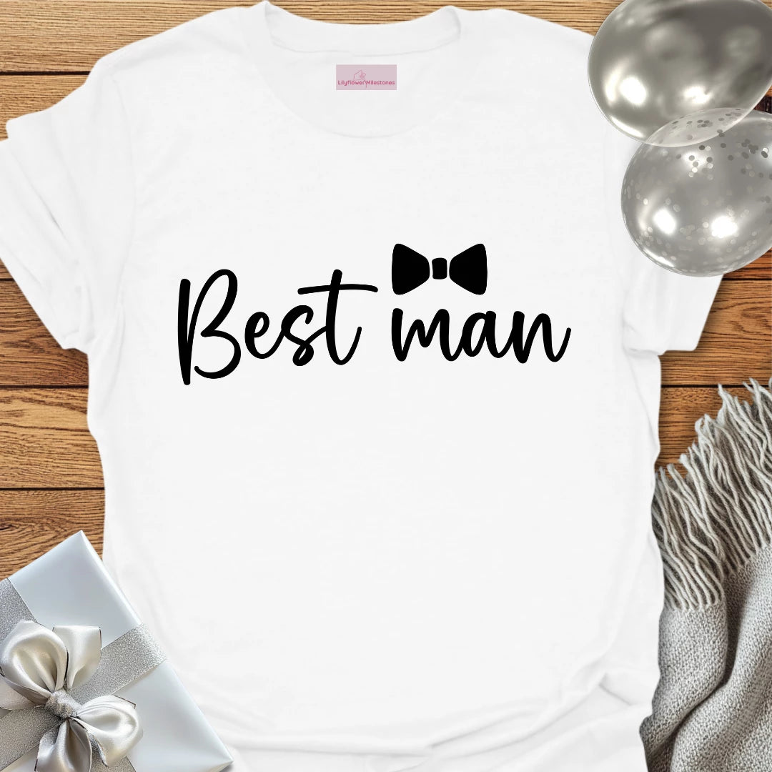 Best Man (bow tie) T-Shirt
