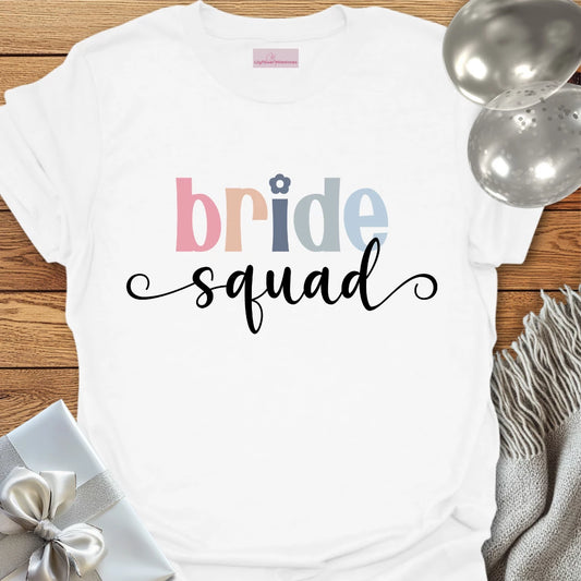 Bride Squad Wedding T-Shirt