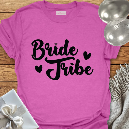 Bride Tribe (Heart Design) T-Shirt