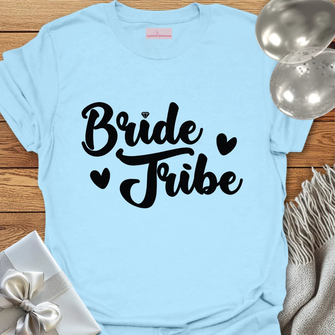 Bride Tribe (Heart Design) T-Shirt