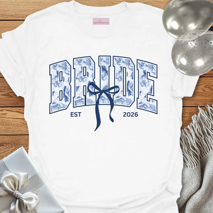Bride, Est 2026 - Wedding T-Shirt