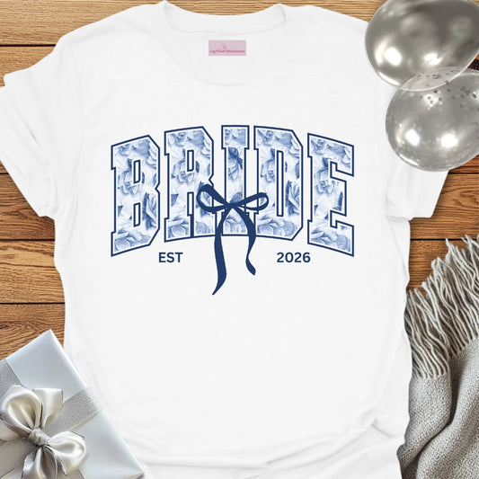 Bride, Est 2026 - Wedding T-Shirt