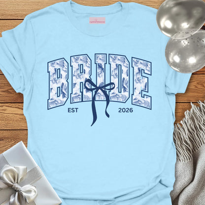 Bride, Est 2026 - Wedding T-Shirt