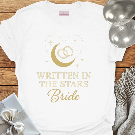 Bride, Written in the Stars Wedding T-Shirt