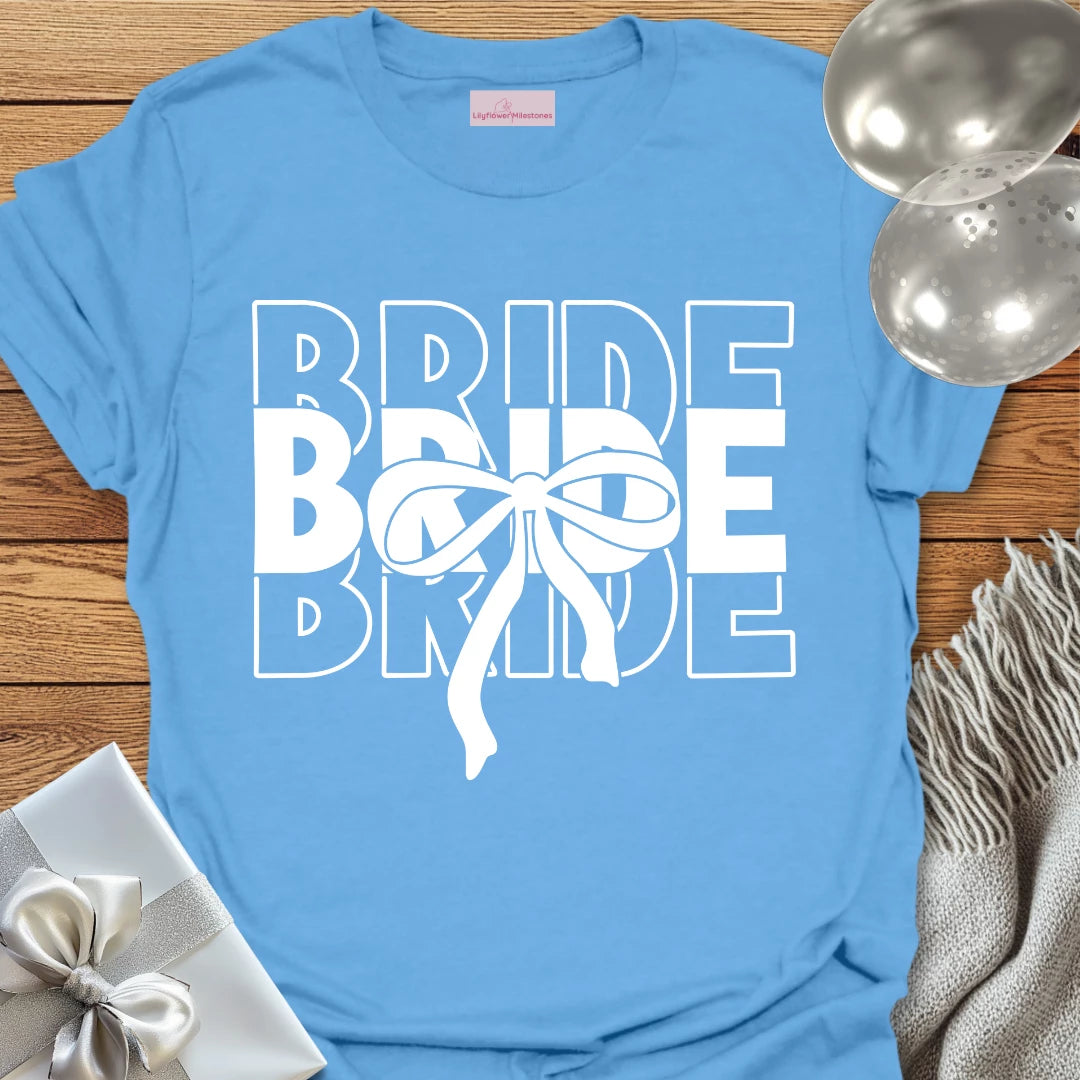 Bride (Bow) - Bridal Party T-Shirt