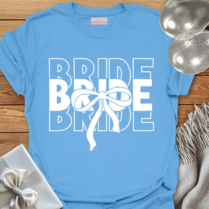 Bride (Bow) - Bridal Party T-Shirt