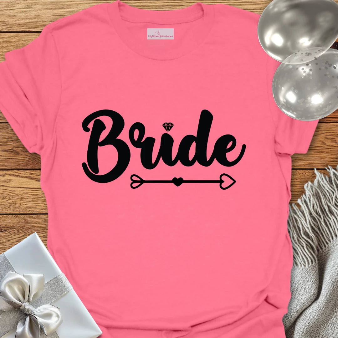 Bride (Heart Shaped Arrow) T-Shirt