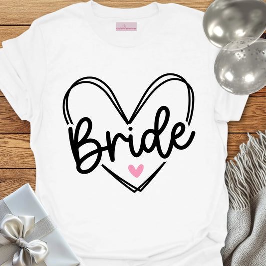 Bride Heart - Bridal Party T-Shirt