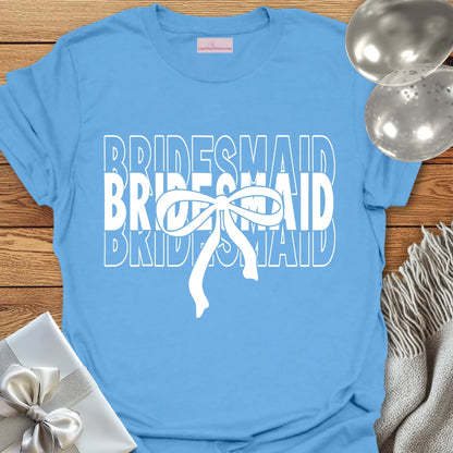 Bridesmaid (Bow) - Bridal Party T-Shirt