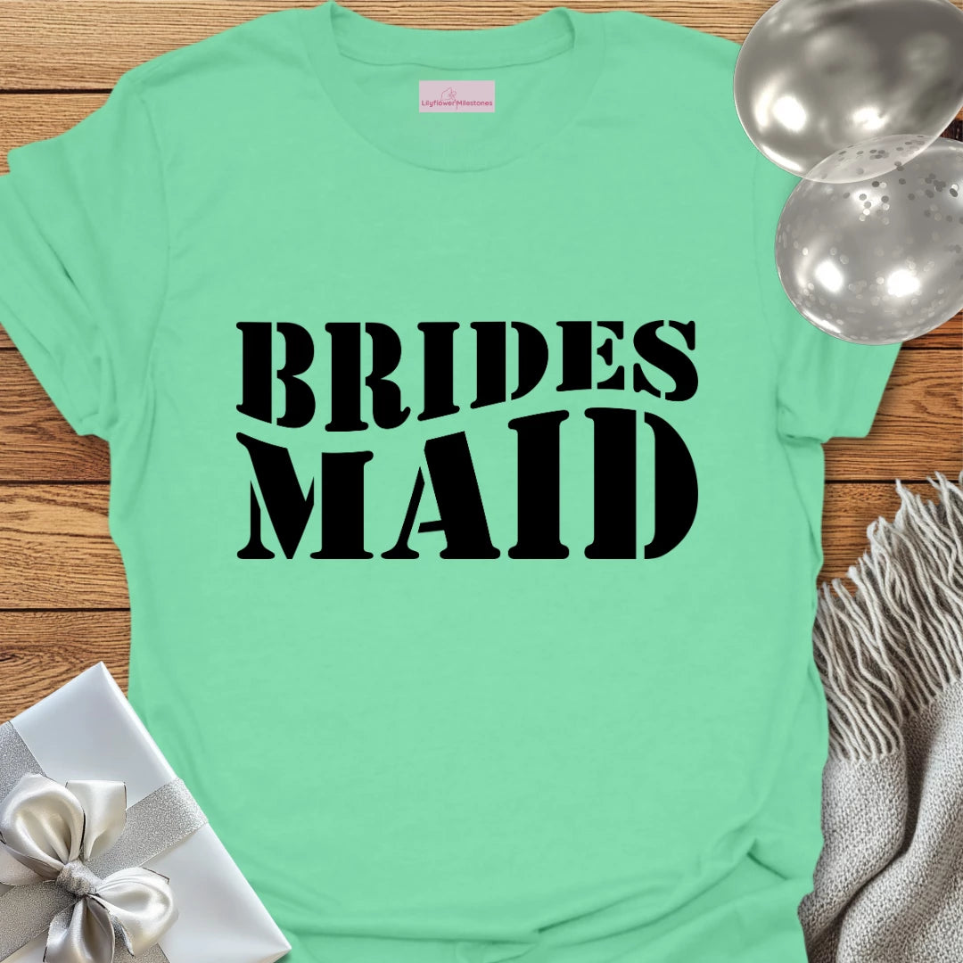 Bridesmaid T-Shirt (Retro)