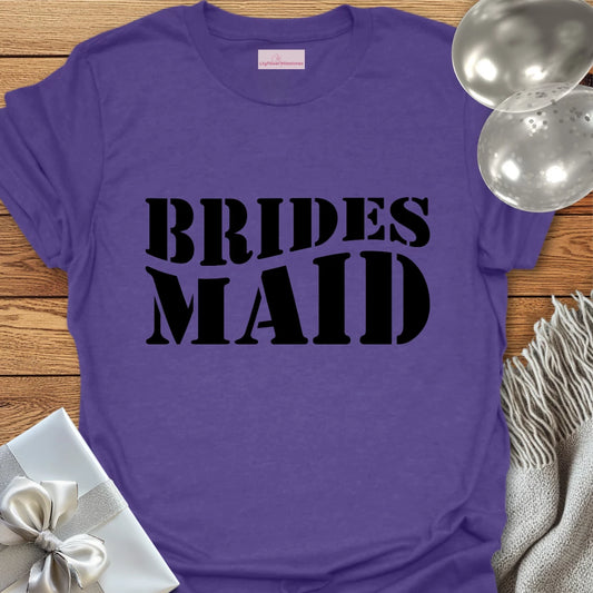 Bridesmaid T-Shirt (Retro)