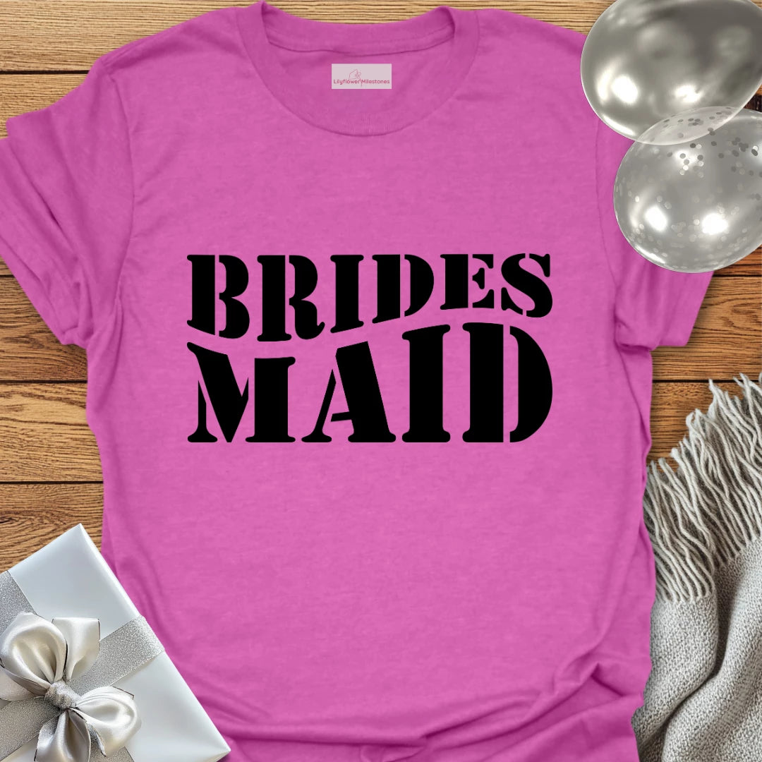 Bridesmaid T-Shirt (Retro)