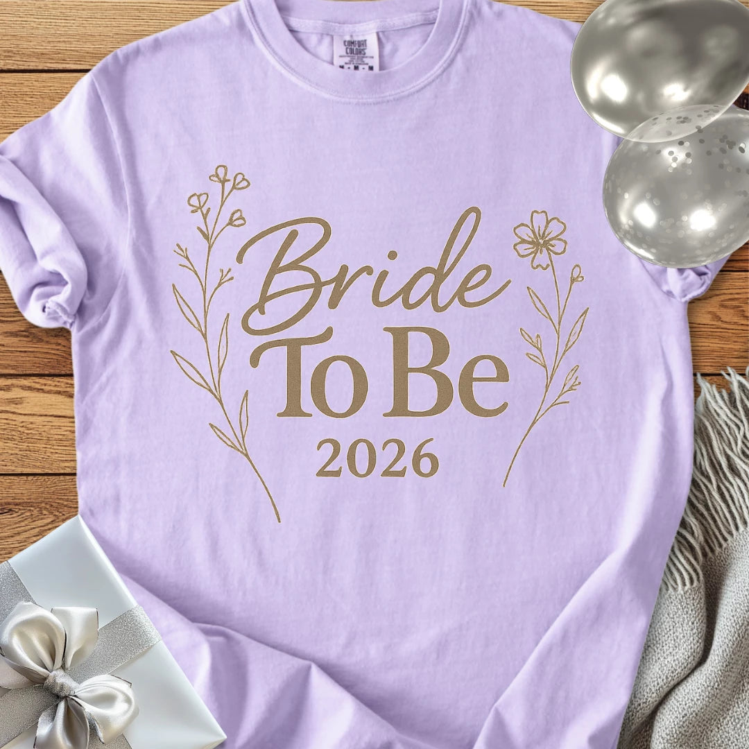 Bride to Be 2026 - Premium  Wedding T-Shirt