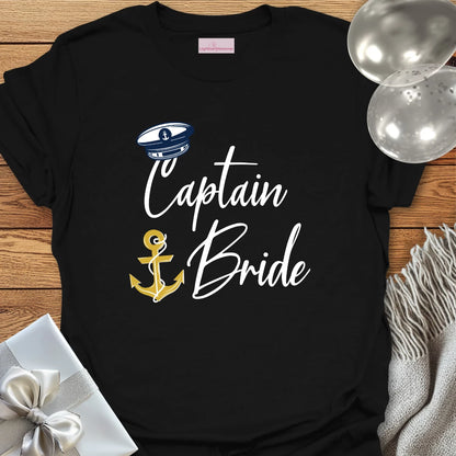 Captain Bride - Bachelorette Party T-Shirt